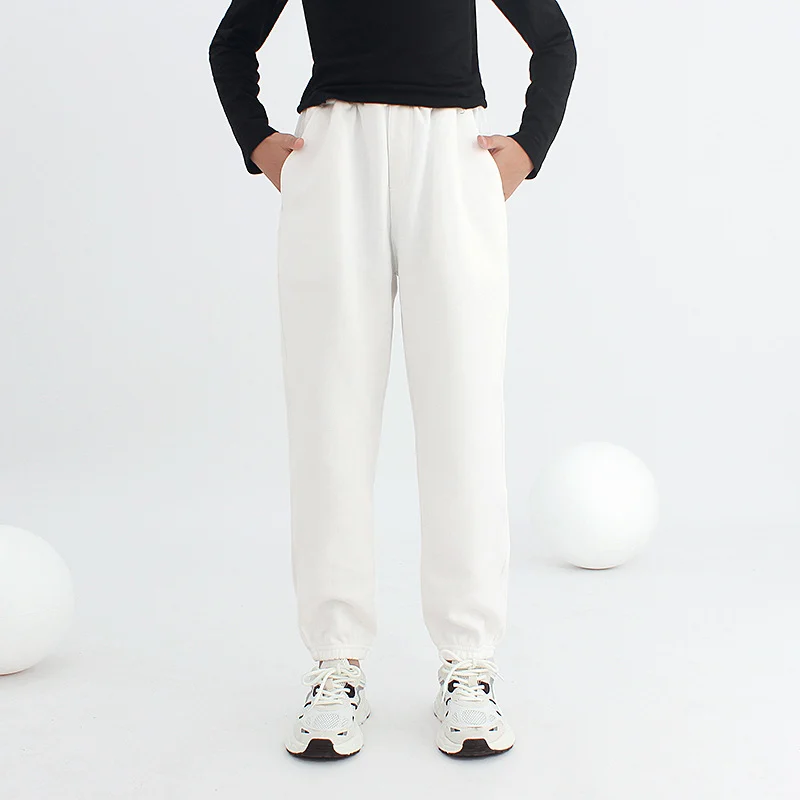 Boys Sports Trousers Solid Color For Older Children — image 10