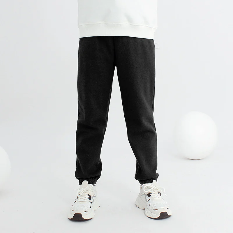Boys Sports Trousers Solid Color For Older Children — image 3