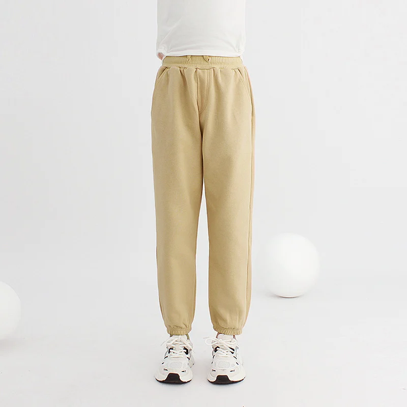 Boys Sports Trousers Solid Color For Older Children — image 16