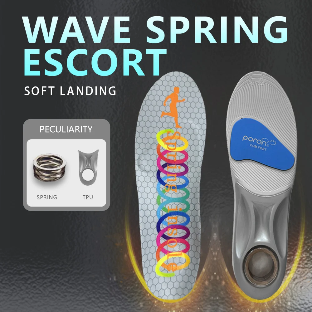 Brand-new Genuine PU Material Insoles With Rebound Cushioning And Arch Support — image 6