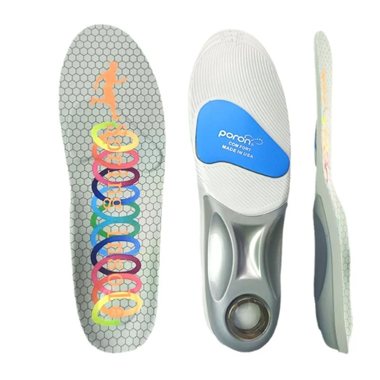 Brand-new Genuine PU Material Insoles With Rebound Cushioning And Arch Support — image 3