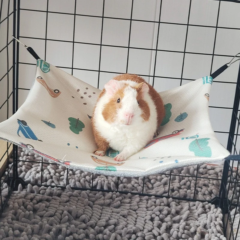 Breathable Ice-silk Single-layer Hammock For Small Pets — image 2
