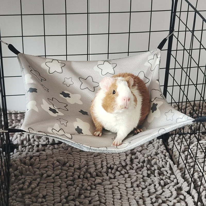Breathable Ice-silk Single-layer Hammock For Small Pets — image 5