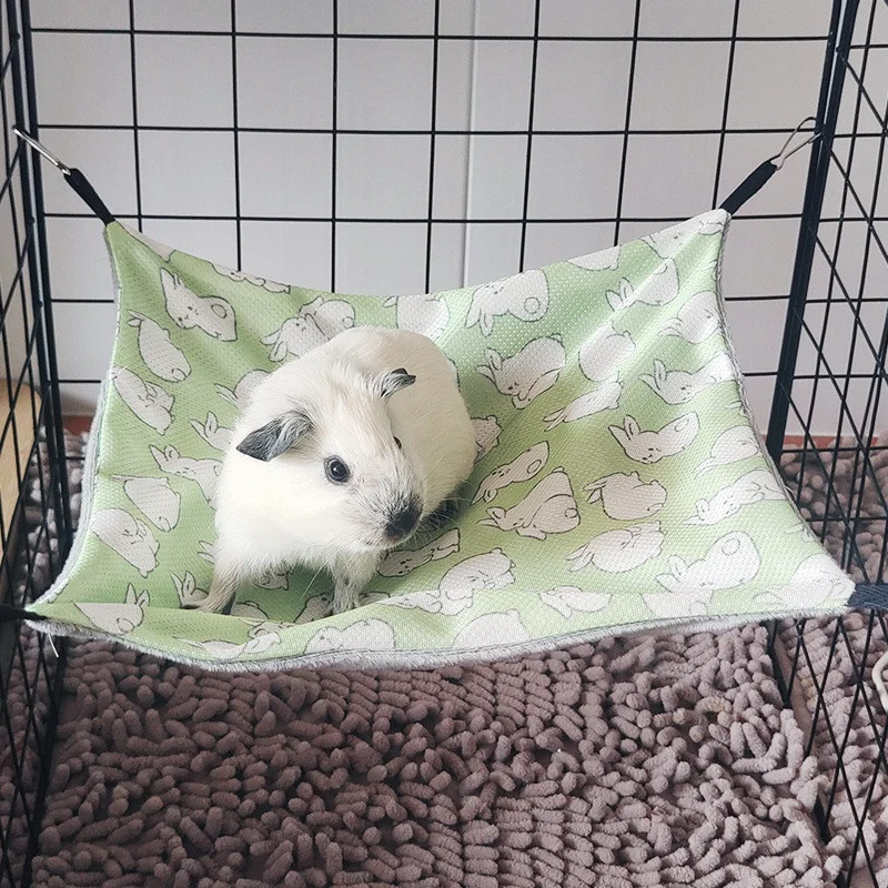 Breathable Ice-silk Single-layer Hammock For Small Pets — image 8