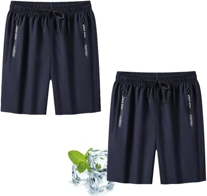 Breathable Loose-fitting Fitness Workout Shorts — image 2