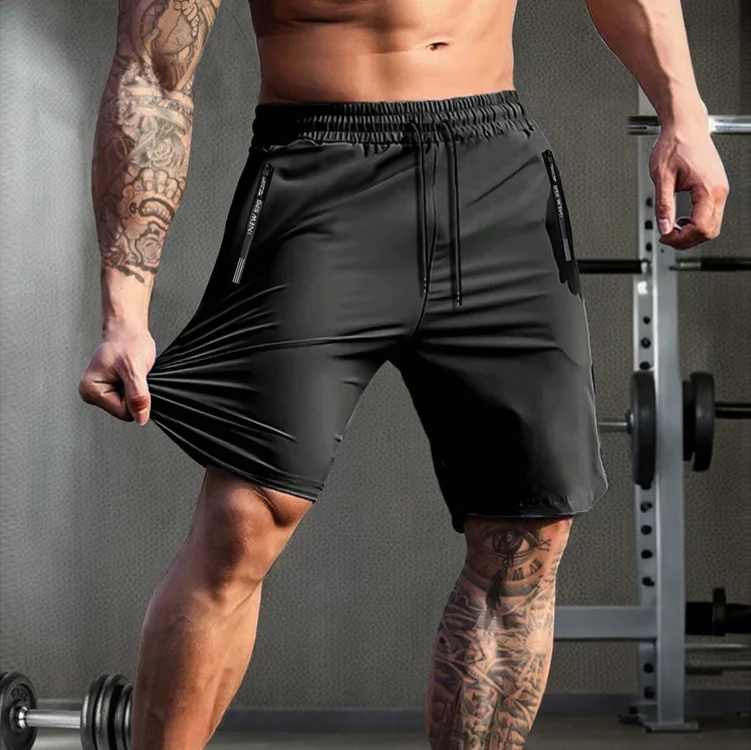 Breathable Loose-fitting Fitness Workout Shorts — image 4
