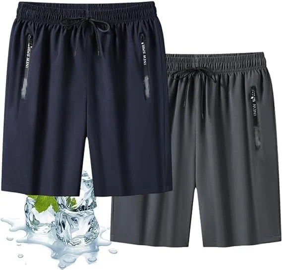 Breathable Loose-fitting Fitness Workout Shorts — image 10