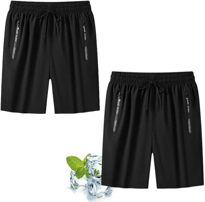 Breathable Loose-fitting Fitness Workout Shorts — image 8