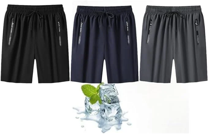 Breathable Loose-fitting Fitness Workout Shorts — image 3