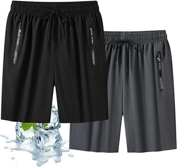 Breathable Loose-fitting Fitness Workout Shorts — image 5