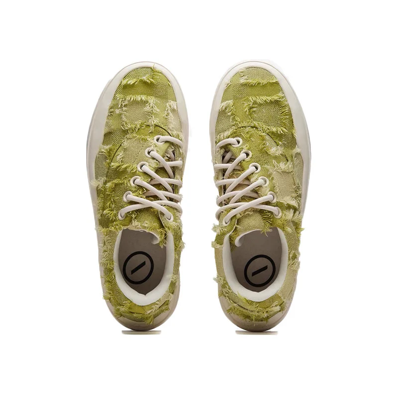 Breathable Mens And Womens Fringed Low-top Canvas Shoes — image 7