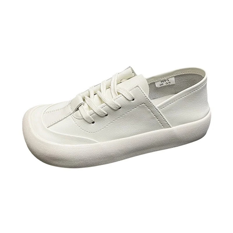 Breathable Square-toe Soft-surface Sneakers — image 3
