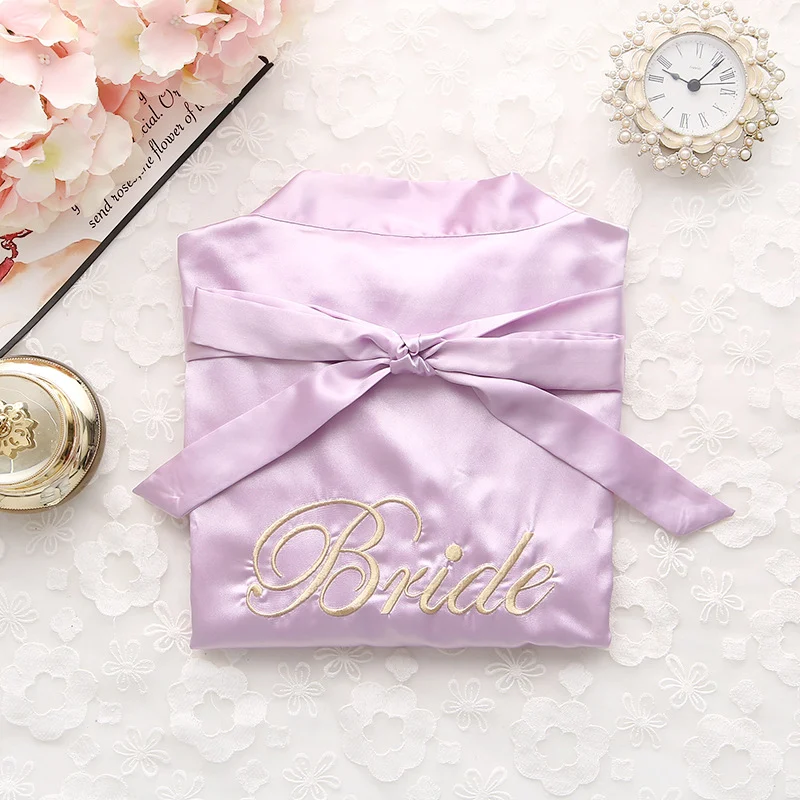 Bridal Pajamas Simulation Silk Nightgown — image 3