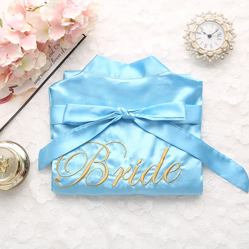 Bridal Pajamas Simulation Silk Nightgown — image 7