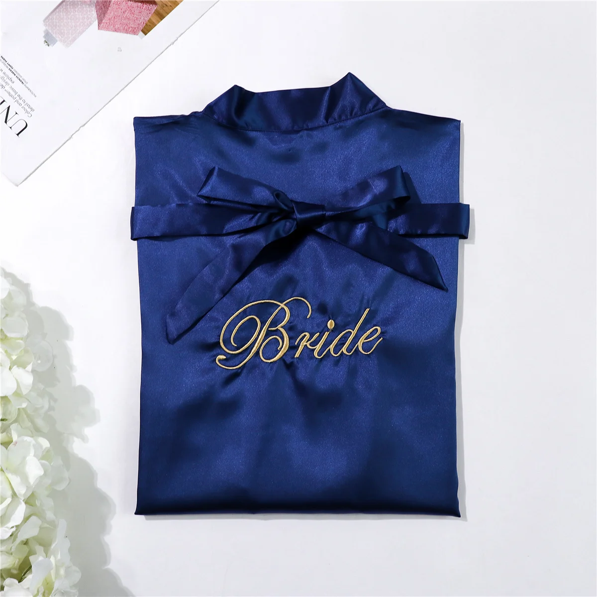 Bridal Pajamas Simulation Silk Nightgown — image 6