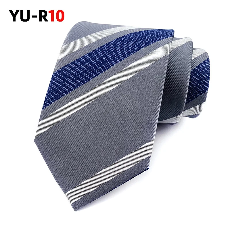 British Gentleman-style Striped Mens Tie For Suiting And Streetwear Coordination — image 16