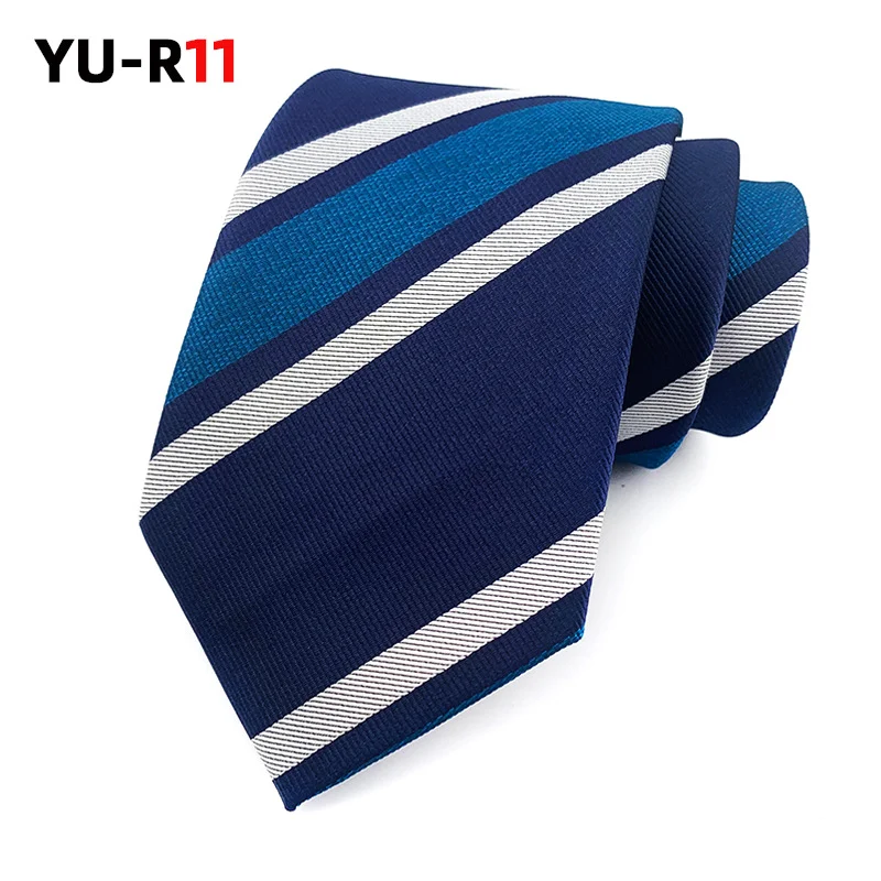 British Gentleman-style Striped Mens Tie For Suiting And Streetwear Coordination — image 17