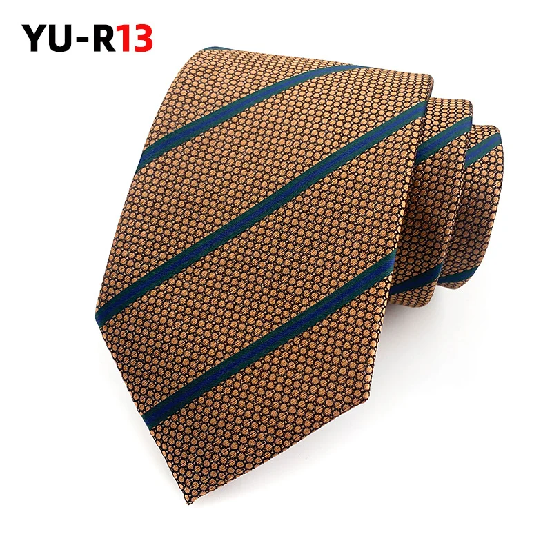British Gentleman-style Striped Mens Tie For Suiting And Streetwear Coordination — image 19