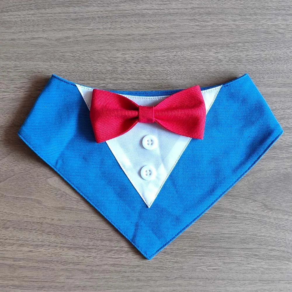 British-style Handsome Dog Bib For Weddings — image 4