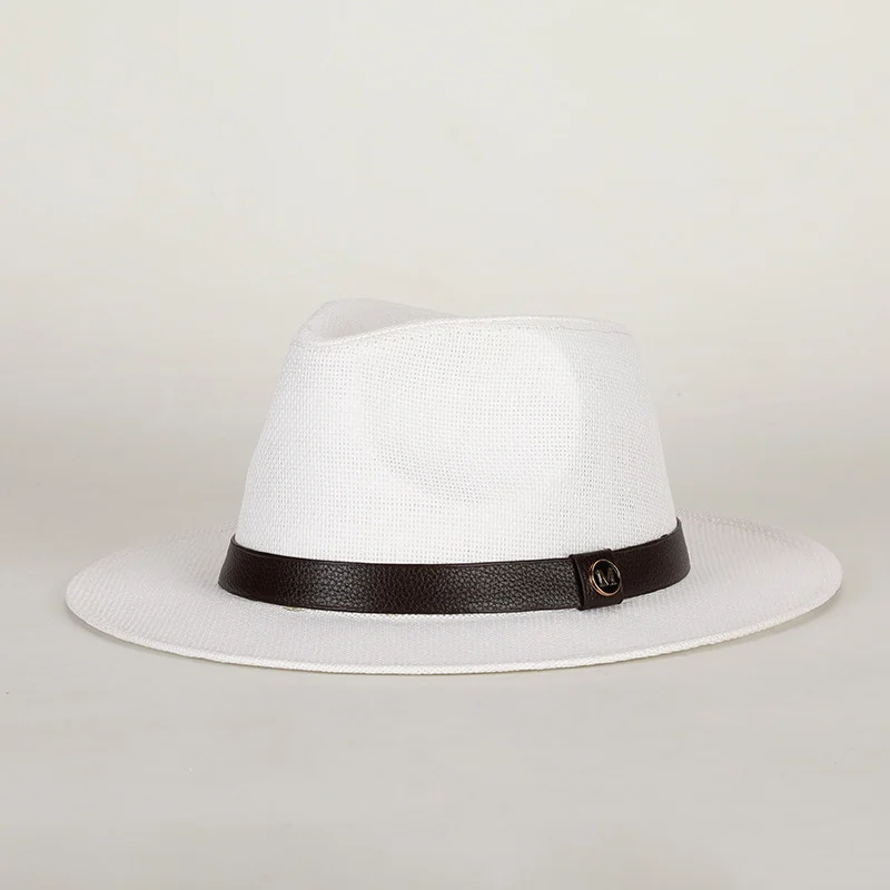 British-style Straw Sun Hat For Men Perfect The Beach — image 6