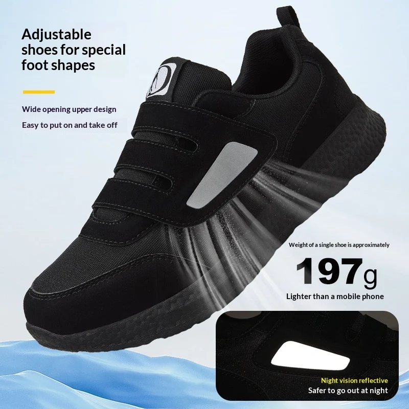 Bunion-friendly Senior Shoes Unisex Casual Sneakers — image 5