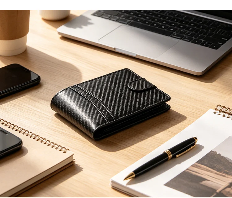 Business-casual Carbon-fiber Mens Wallet — image 4