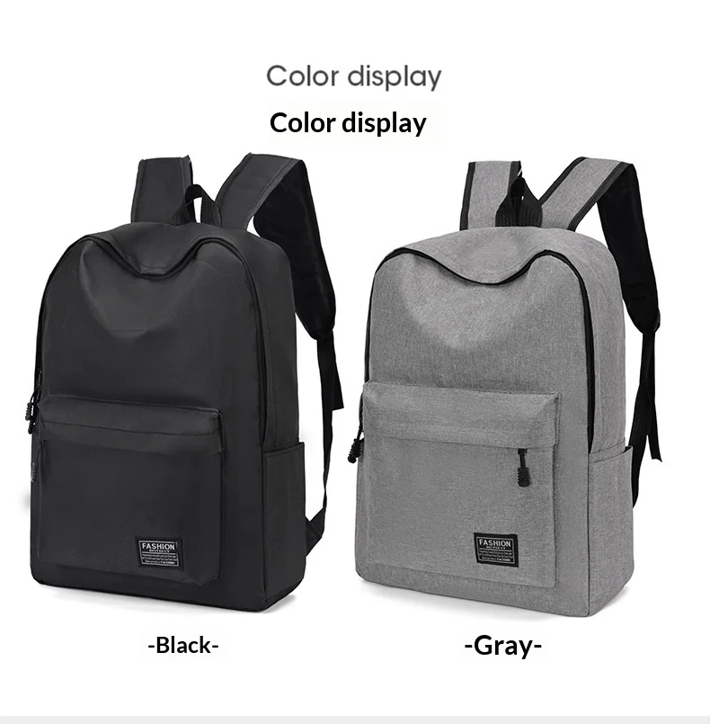 Business Double Shoulder Bag Fashion Casual Large Capacity Travel Backpack Laptop… — image 2