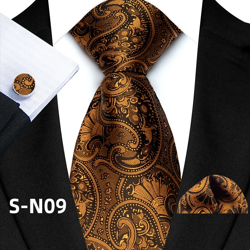 Business Mens Formal Tie Set Fashionable Accessories — image 8