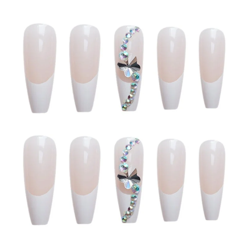 Butterfly Fake Nails Wearable Nail Stickers — image 5