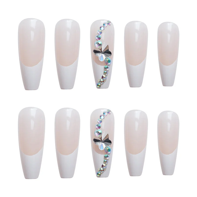 Butterfly Fake Nails Wearable Nail Stickers — image 3