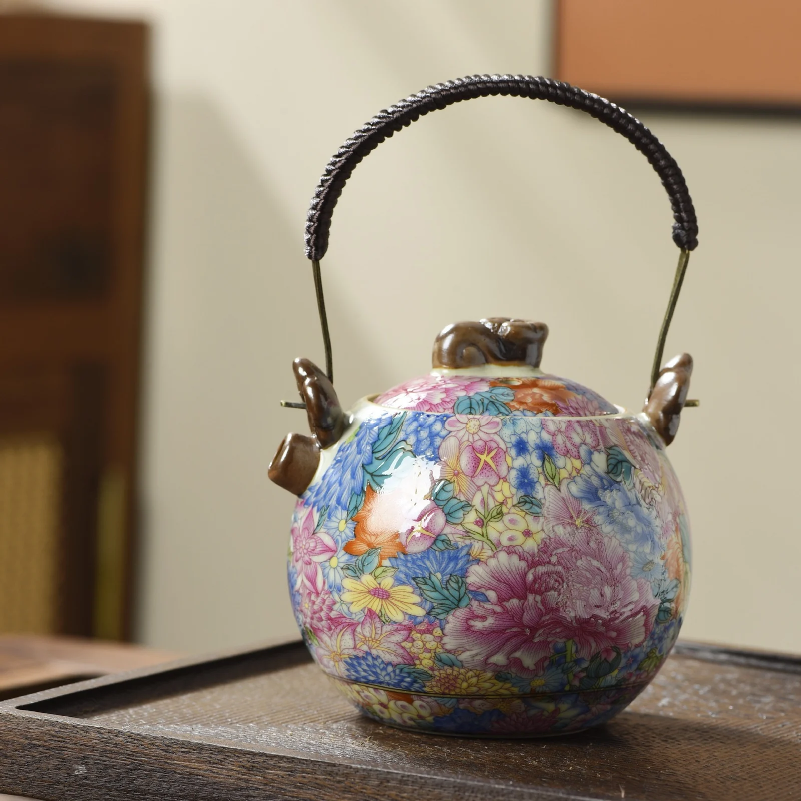 Cai Xishi Teapot With A Spherical Spout Tea Set — variant image