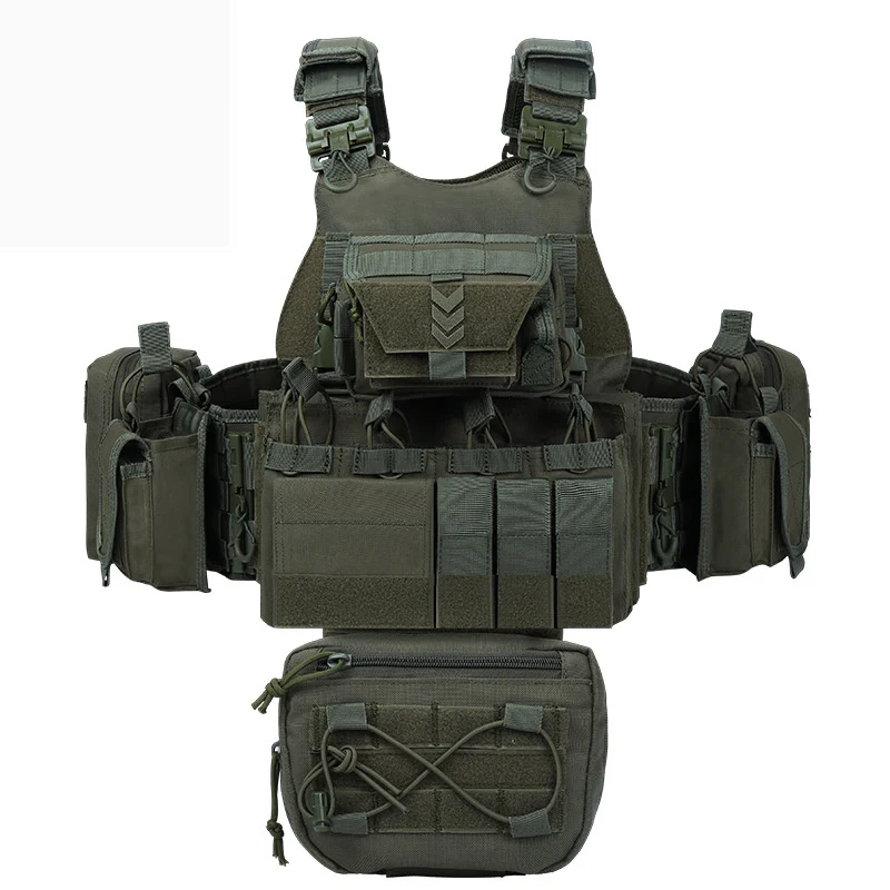 Camouflage Tactical Vest For Outdoor Military Enthusiasts — image 5
