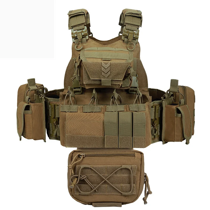 Camouflage Tactical Vest For Outdoor Military Enthusiasts — image 2