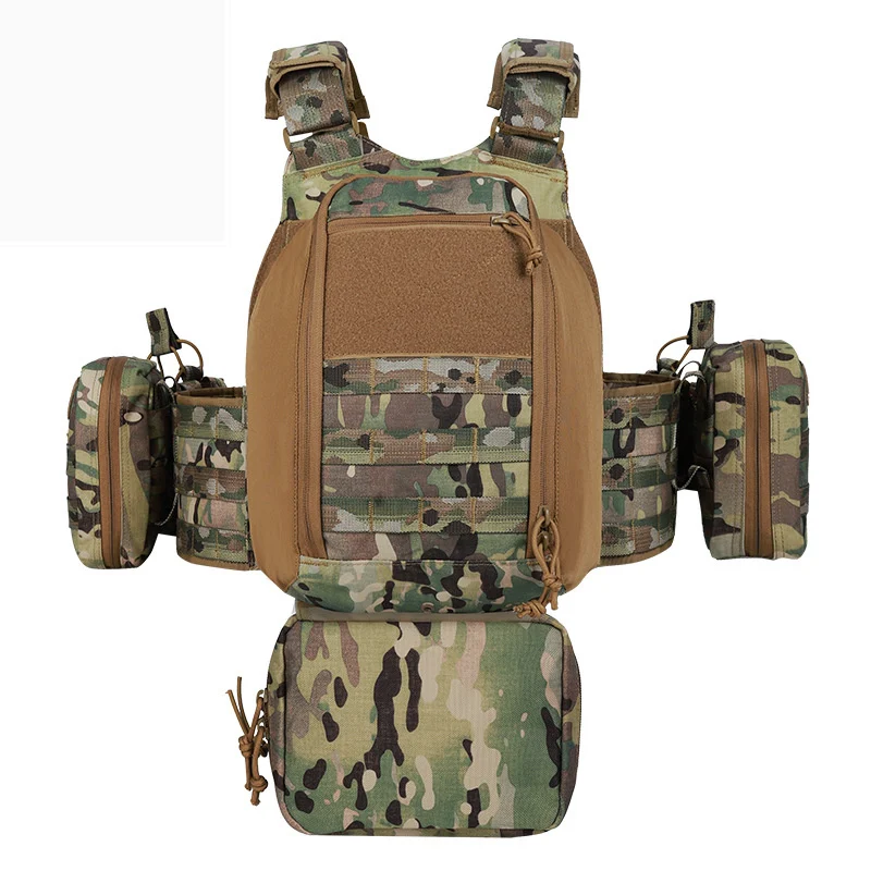 Camouflage Tactical Vest For Outdoor Military Enthusiasts — image 3