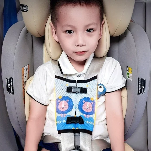 Car Child Shoulder Pad, Non-slip Seat Belt Fixing Accessory — image 6