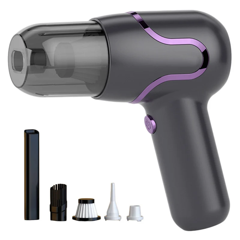 Car-mounted Wireless Portable High-suction Handheld Mini Dust Blower For Home Use — image 2