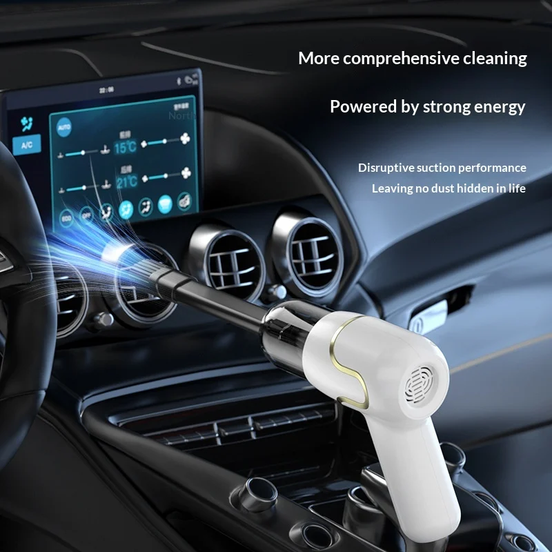 Car-mounted Wireless Portable High-suction Handheld Mini Dust Blower For Home Use — image 5