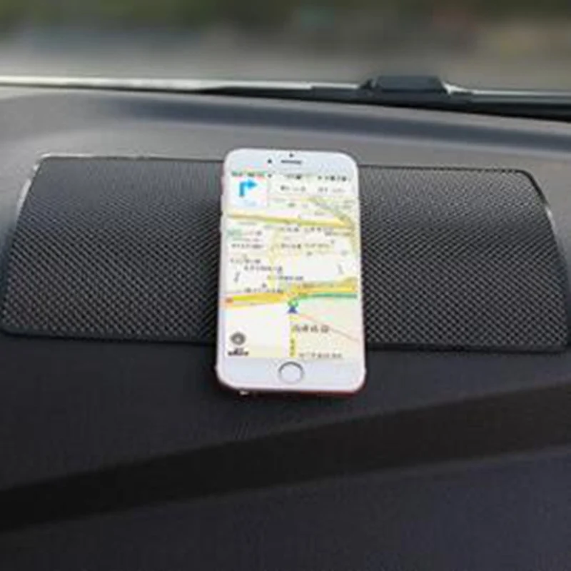 Car Non-slip Storage Mat - Silicone Dashboard Organizer Pad For Phone Coins Keys… — image 3