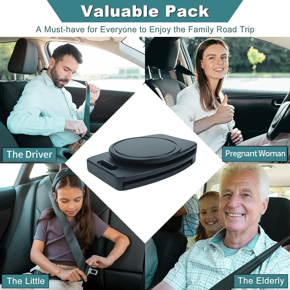 Car Seat Belt Adjuster Clamp Shoulder Neck Locking Clip Protector Durable Portable… — image 8
