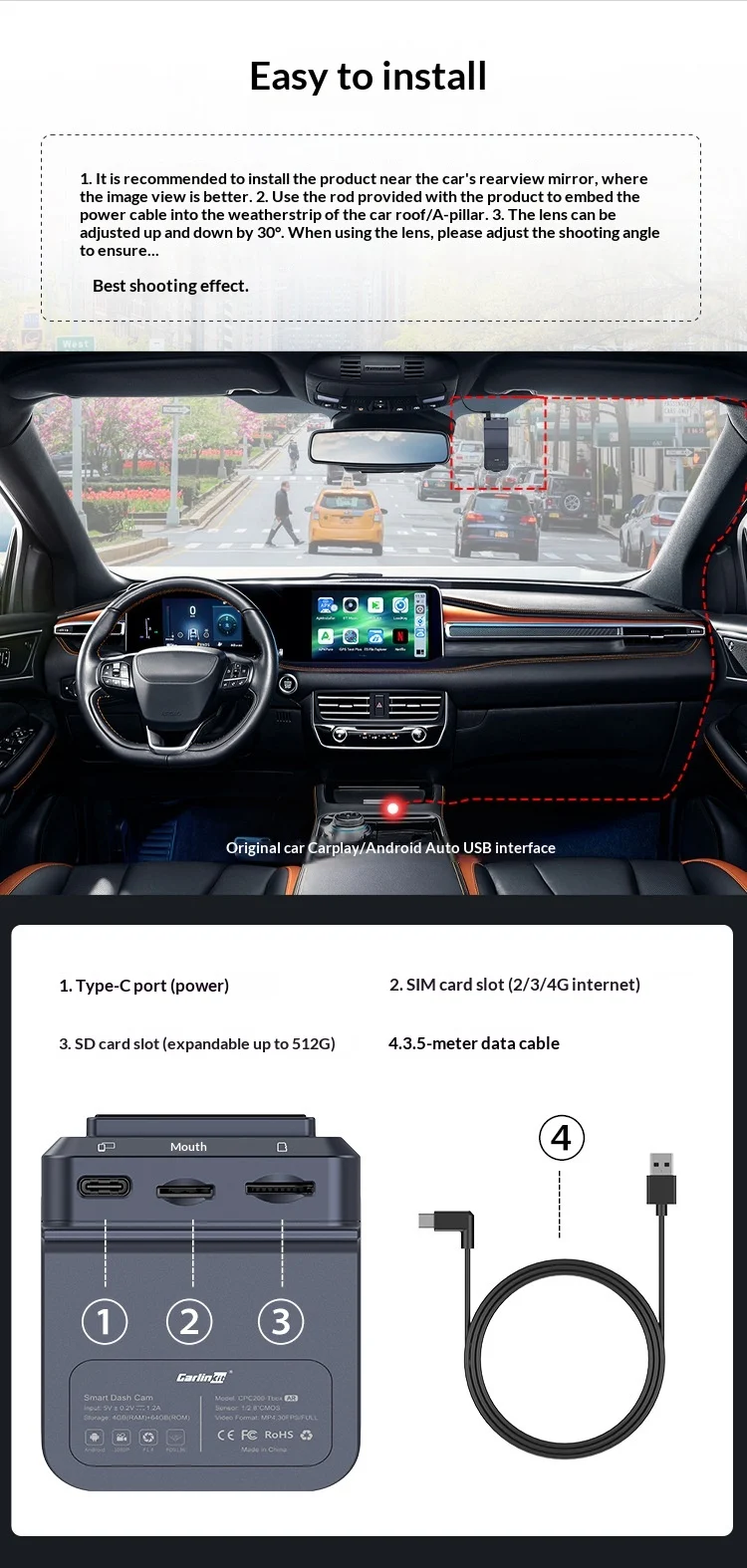 Carlinkit Carplay To Android Auto Wireless Car Adapter, Smart Screen Box For… — image 4