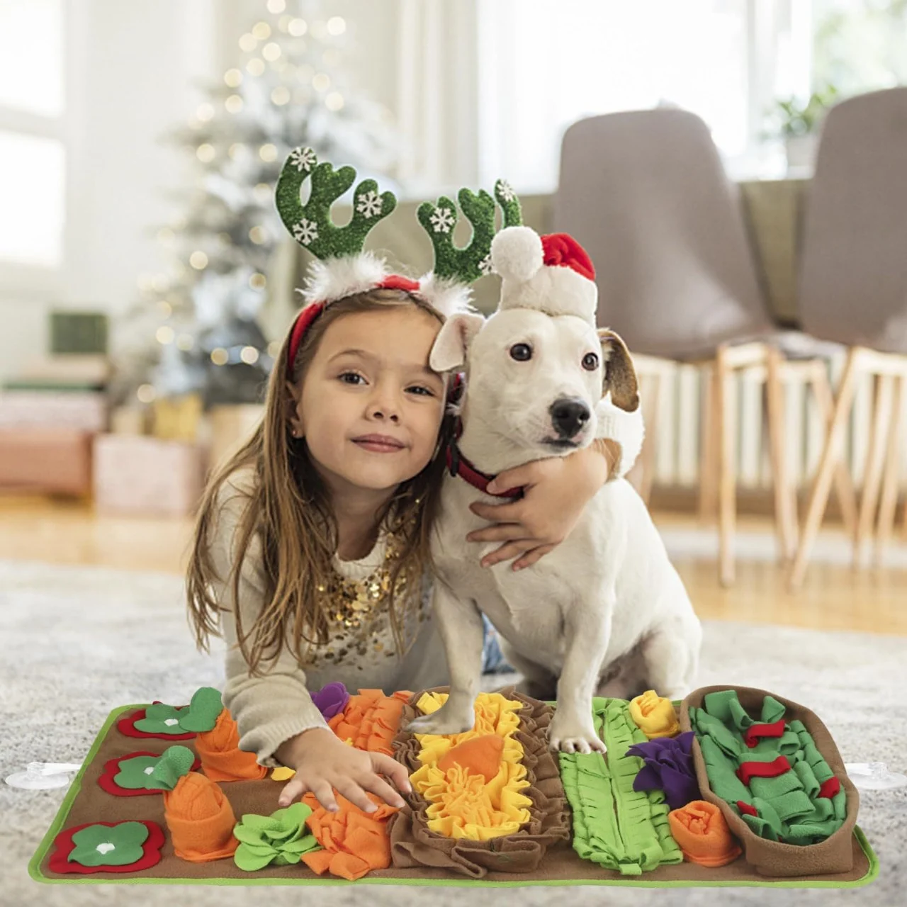 Carrot Snuffle Mat, Interactive Foraging Toy For Dogs — image 3