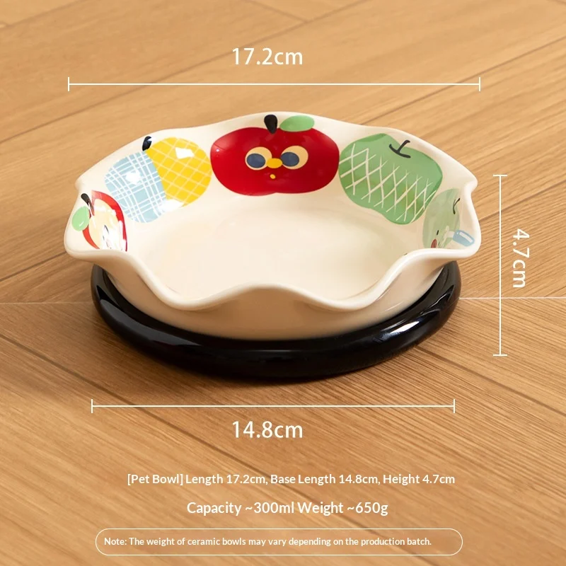 Cartoon Ceramic Pet Bowl — image 6