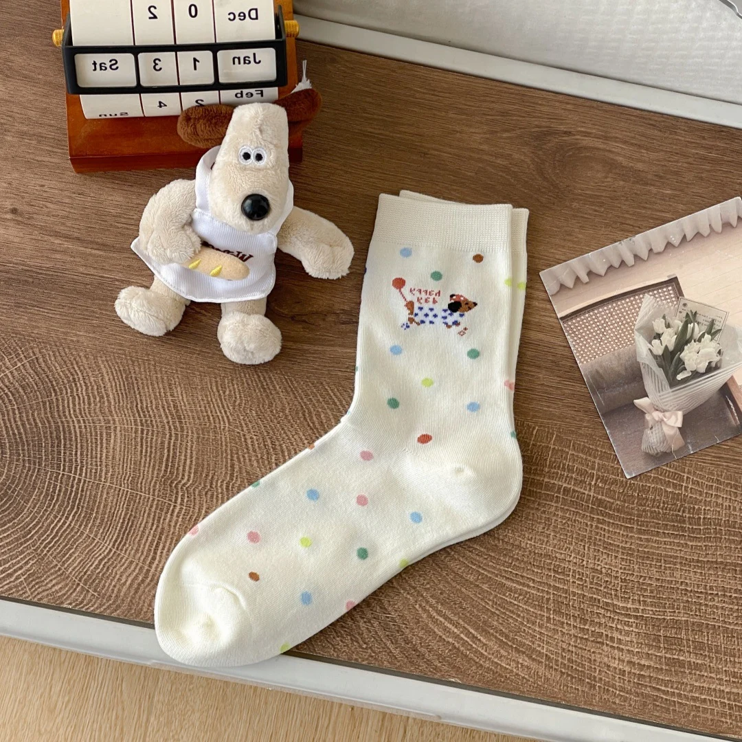 Cartoon Dachshund Socks For Women — image 5
