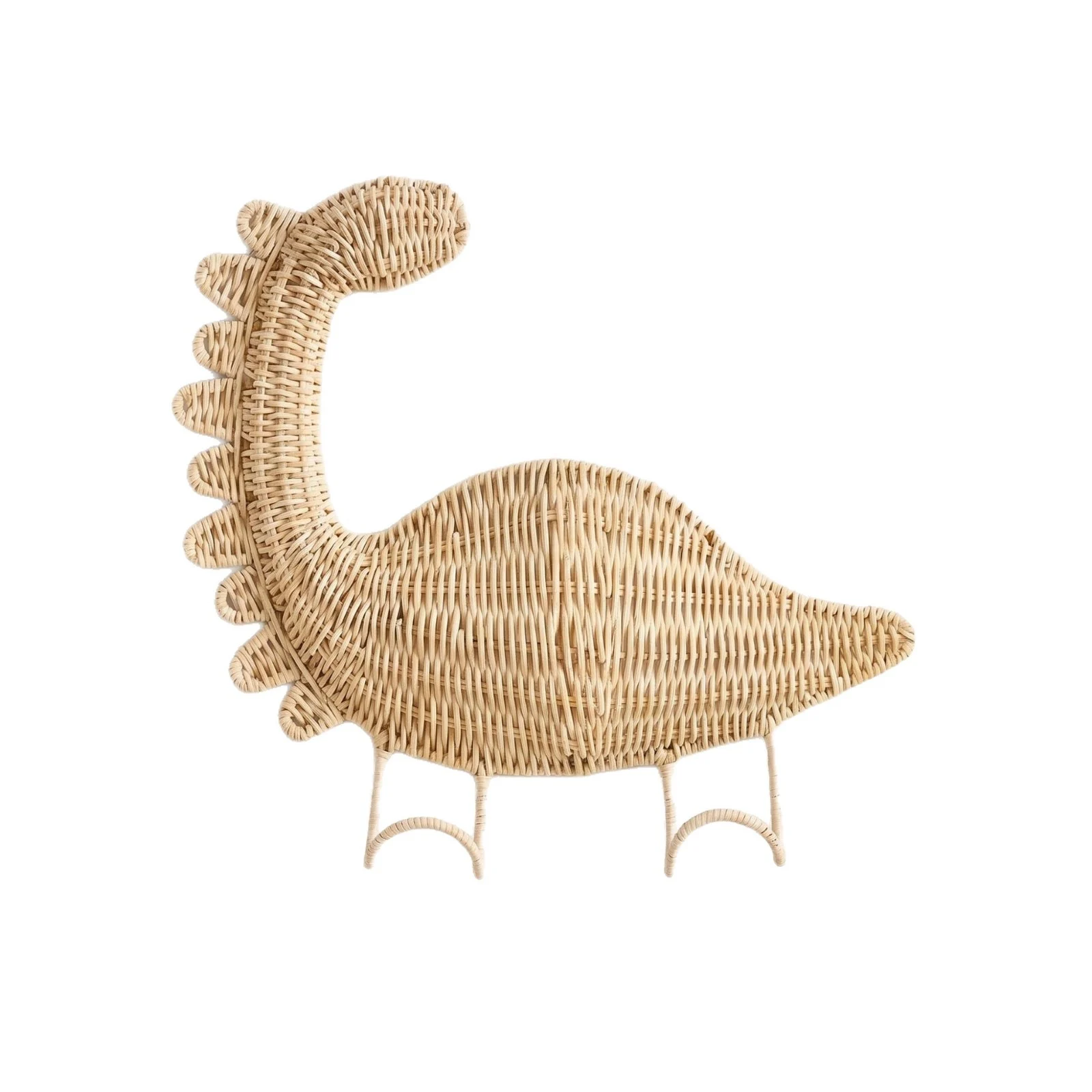 Cartoon Dinosaur Hand-woven Storage Coat Rack — image 5