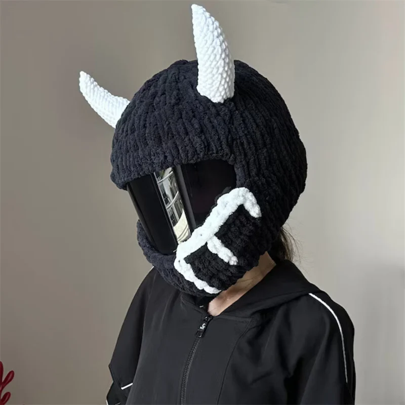 Cartoon Personalized Motorcycle Helmet Cover — image 17
