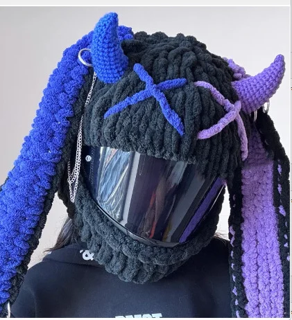 Cartoon Personalized Motorcycle Helmet Cover — image 6