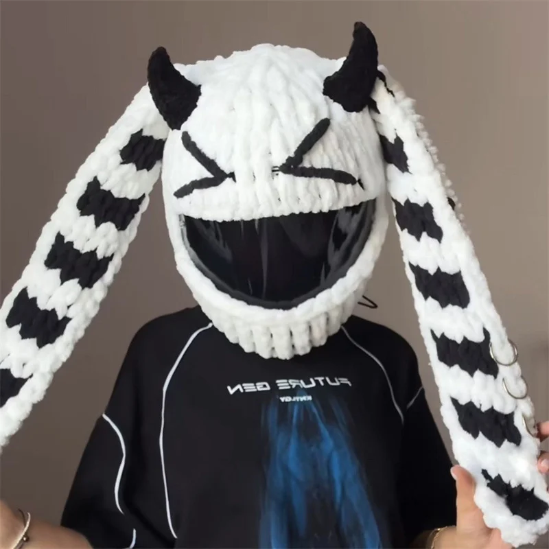 Cartoon Personalized Motorcycle Helmet Cover — image 10