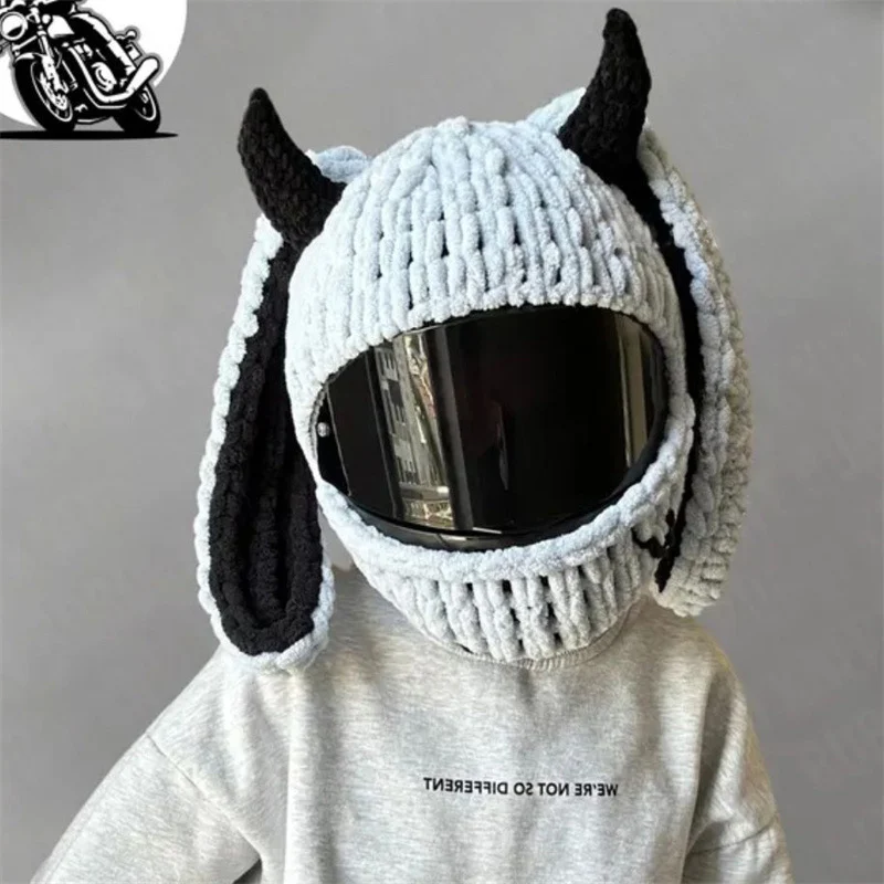 Cartoon Personalized Motorcycle Helmet Cover — image 5