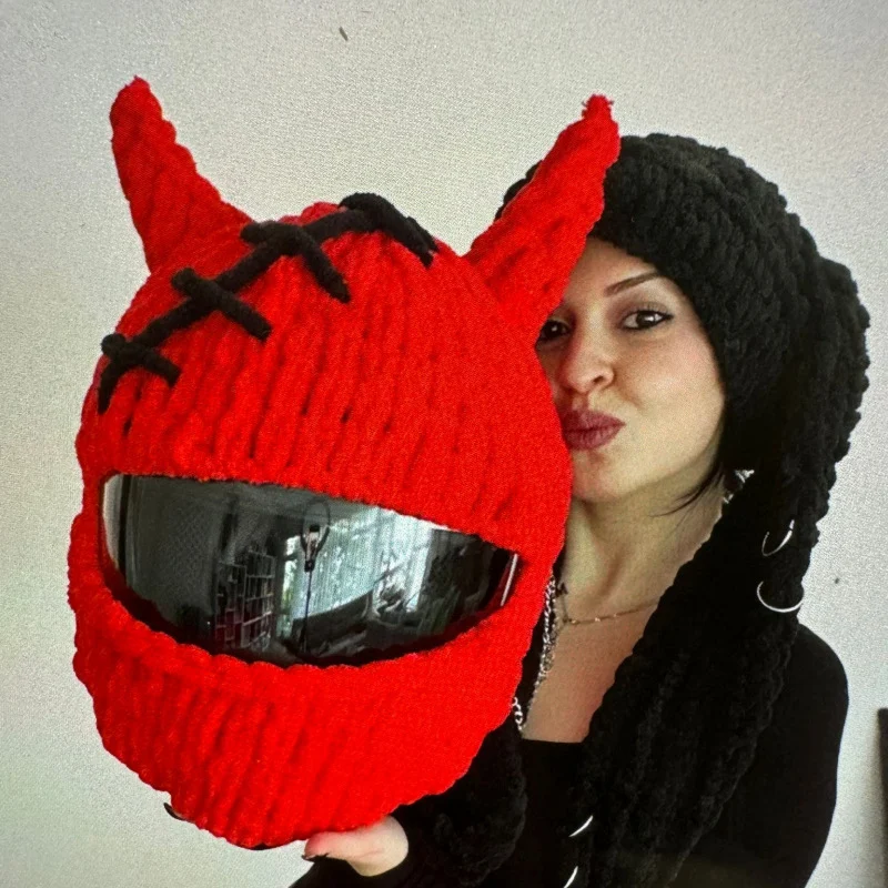 Cartoon Personalized Motorcycle Helmet Cover — image 4