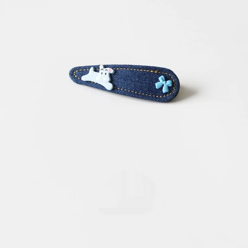 Cartoon Puppy Denim Hair Clip — image 6